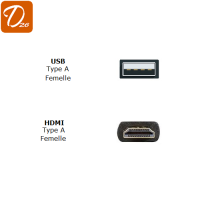 Hdmi usb f